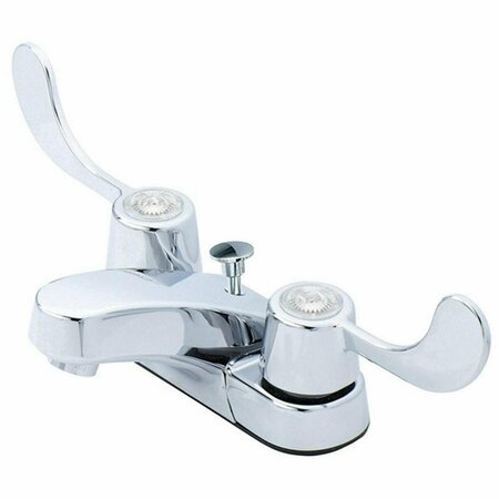 COMFORTCORRECT F512C005CP-ACA1 Chrome Two Handle Bathroom Faucet without Pop-Up CO2741325